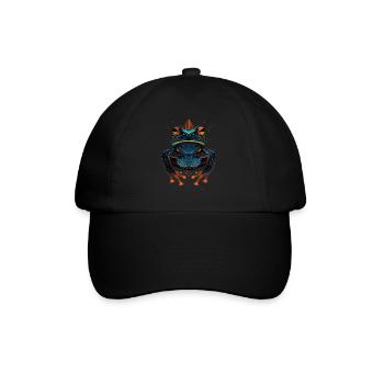 Frog - Baseball Cap - black/black - Front