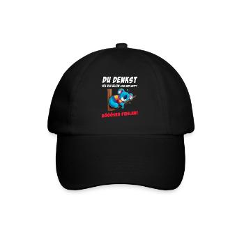 Koala Tshirt Drôle Drôle Humour Sarcasme Bureau - Casquette classique - noir/noir - Devant