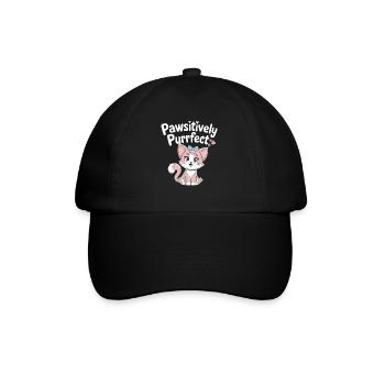 Furry Fandom Enthusiast Cosplay Fun and Fursuiting - Baseball Cap - black/black - Front