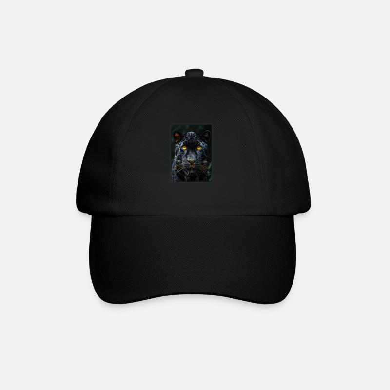 Panthers Panther - Baseballkappe - Schwarz/Schwarz