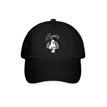 Funny Halloween Booty Ghost Motif - Baseball Cap - black/black - Front