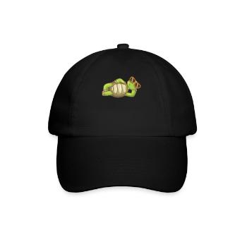 Sea Turtle Ocean Beach Bathing Turtle - Baseball Cap - black/black - Front