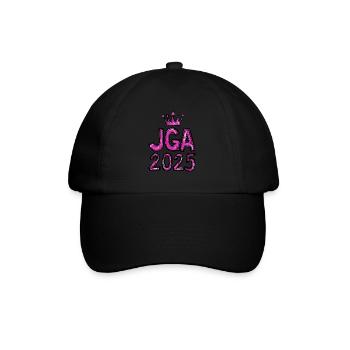 Bachelorette Party 2025 - Baseball Cap - black/black - Front