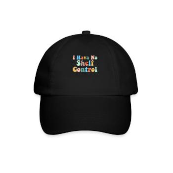 Livre Livres Bibliothèque Lecture Littérature Lire Livres - Casquette classique - noir/noir - Devant
