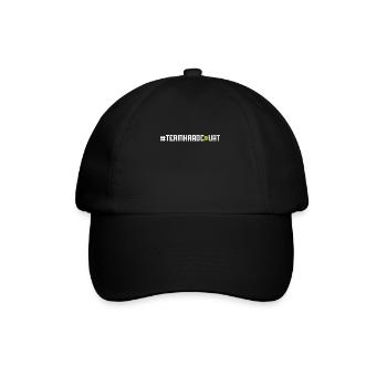 Funny Tennis Player Racket - Baseball Cap - black/black - Front