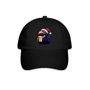 Harpie oiseau bière Noël Noël - Casquette classique - noir/noir - Devant