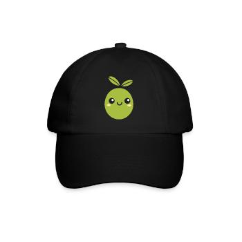 Olive - Casquette classique - noir/noir - Devant