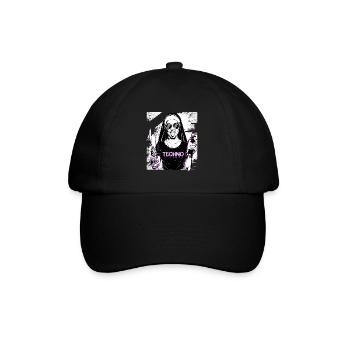 Rebellious Nun Techno Party Hardstyle - Casquette classique - noir/noir - Devant