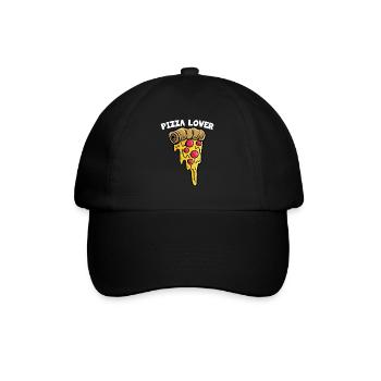 Pizzeria Italy Pizza Lover Crust Pizza - Baseball Cap - black/black - Front