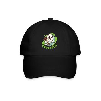 Ghost Boorrito for Burrito Lovers - Baseball Cap - black/black - Front