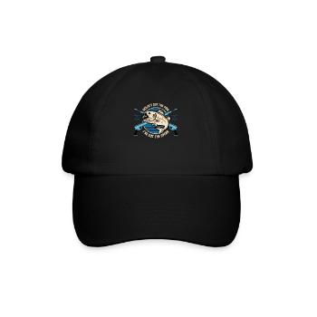 Chasse sous-marine Ocean’s Got The Fish Loves Freedive - Casquette classique - noir/noir - Devant