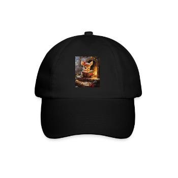 Christmas Elf Women Men Children Christmas - Baseball Cap - black/black - Front