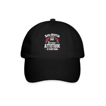 Bigfoot croyant Sasquatch Cryptide Créature de la forêt - Casquette classique - noir/noir - Devant