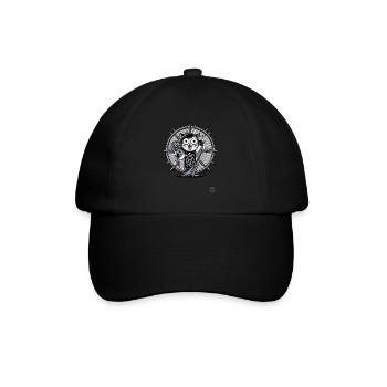 Chat de métal, on fait confiance au Death Metal - Casquette classique - noir/noir - Devant