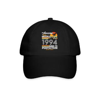 Original 1994 Vintage Rétro Cadeau d’anniversaire - Casquette classique - noir/noir - Devant