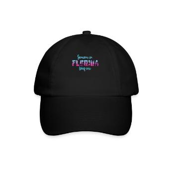 Someone In Florida Loves Me - Baseball Cap - black/black - Front