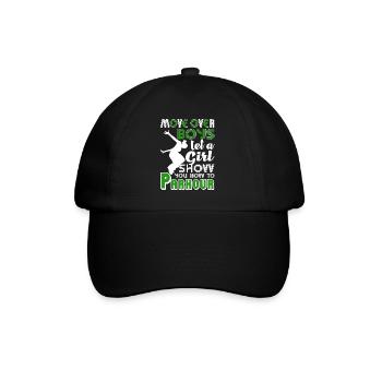 Parkour Let A Girl Show You How To Parkour - Baseball Cap - black/black - Front