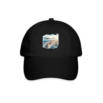 Ålesund City View Scandinavia Norway Summer - Baseball Cap - black/black - Front