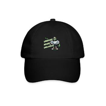 Manette de jeu Zombie : Mode Mort-vivant - Casquette classique - noir/noir - Devant