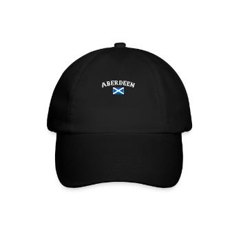 Aberdeen Ecosse Ecosse Drapeau Ecossais Ecosse - Casquette classique - noir/noir - Devant