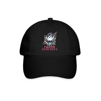 Halloween Goth Girl I Goth Some Boo’s - Casquette classique - noir/noir - Devant