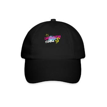 Limited Edition 1980 Birthday Born 1980 - Baseball Cap - black/black - Front
