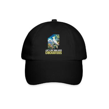 Cockatoo Cockatoos Cockatoo - Baseball Cap - black/black - Front