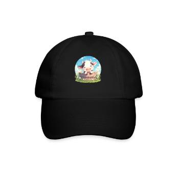 Vaches Vache - Casquette classique - noir/noir - Devant
