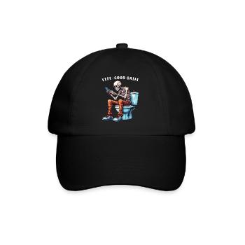 TOILET SMARTPHONE FEEL-GOOD - Baseball Cap - black/black - Front