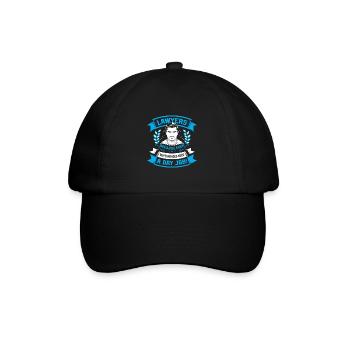 Lawyers: Because even superheroes need a day job! - Baseball Cap - black/black - Front