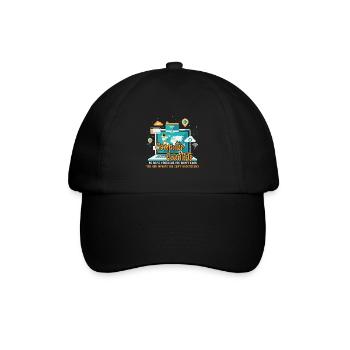 Informaticiens : nous résolvons des problèmes que vous n’avez pas résolus - Casquette classique - noir/noir - Devant