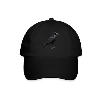 Crows Crow - Baseball Cap - black/black - Front