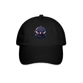 Crows Crow - Baseball Cap - black/black - Front