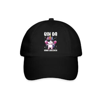I'm ready to go - Baseball Cap - black/black - Front