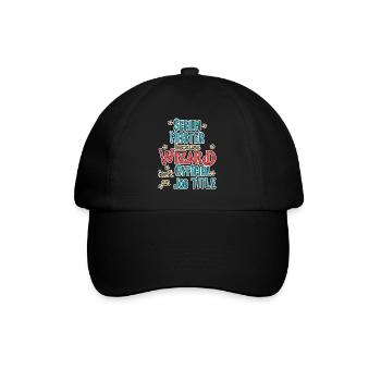 Scrum Master Wizard - Baseball Cap - black/black - Front