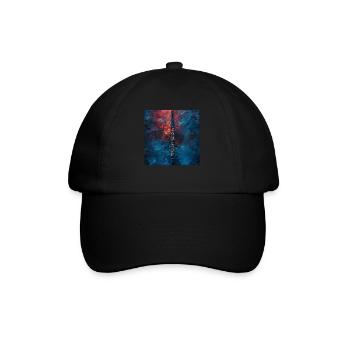Flûte - Casquette classique - noir/noir - Devant