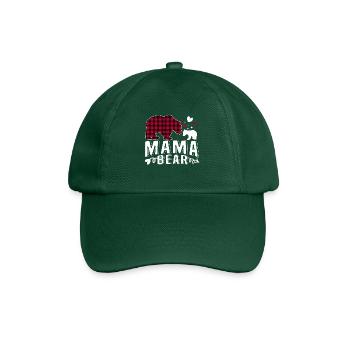 Mama Bear - Baseballkappe - Flaschengrün - Vorne
