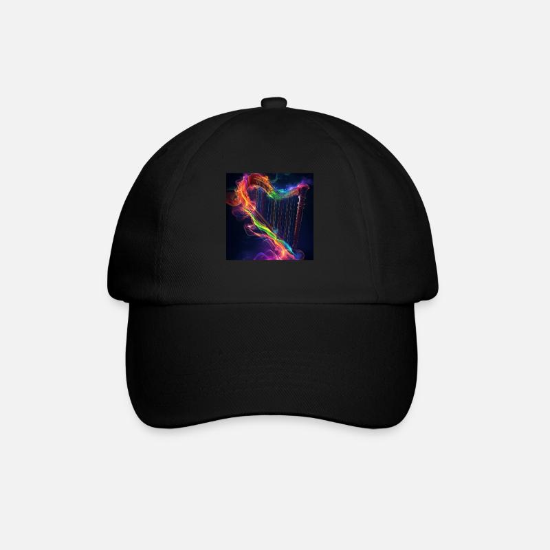 Harpe - Casquette classique - noir/noir