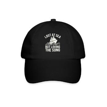 Marins Chant Chantant Aventures sur le navire - Casquette classique - noir/noir - Devant