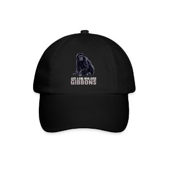 Gibbons Gibbon - Baseballkappe - Schwarz/Schwarz - Vorne
