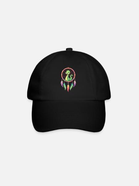Attrape-rêves dinosaure - Casquette classique - noir/noir