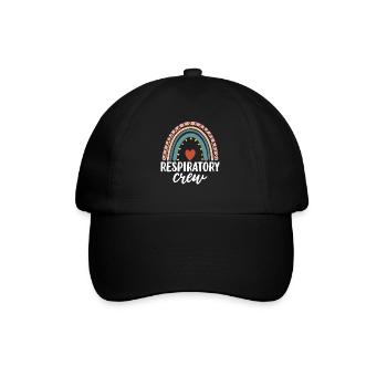 Thérapie respiratoire Boho Arc-en-ciel Funny Healthcare - Casquette classique - noir/noir - Devant