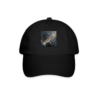 Saxophon - Baseballkappe - Schwarz/Schwarz - Vorne