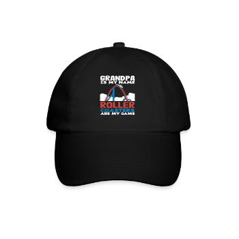 Montagnes russes, grand-père est mon nom - Casquette classique - noir/noir - Devant