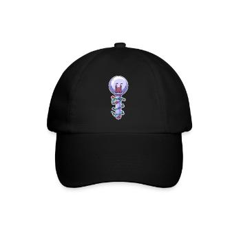 K-Pop Korean Pop Music South Korea Kpop Lightstick - Baseball Cap - black/black - Front