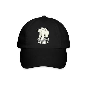 Mamie Ours - Casquette classique - noir/noir - Devant