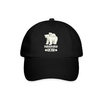 Ours Mawmaw - Casquette classique - noir/noir - Devant
