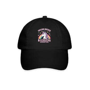 Licorne, éleveur, drôle, créature magique et - Casquette classique - noir/noir - Devant