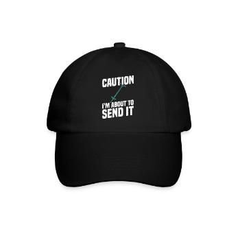 Pogo-stick Attention, je vous l’enverrai tout de suite - Casquette classique - noir/noir - Devant