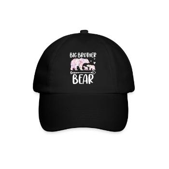 Grand frère ours - Casquette classique - noir/noir - Devant